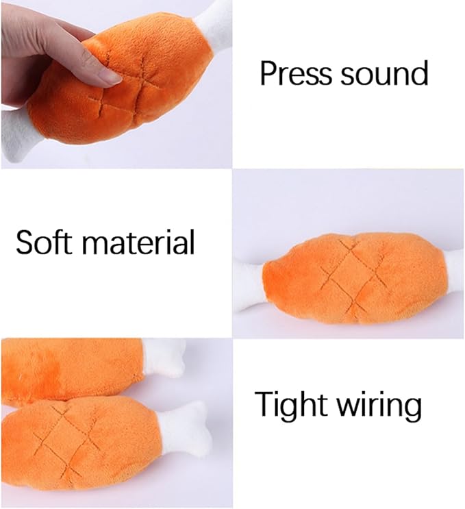 Puppy Chew Toys, Interactive Heavy Duty Stuffed Agressive Chewers Dog Toys for Aggressive Chewers Small Breed,Plush Durable Fabric Cute Interactive Dog Toy for Teething Home Indoor Anxiety Relief