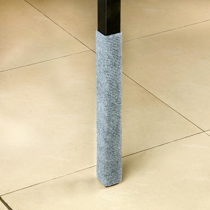 SHENGOCASE 157.5"x15.8" Trimmable Self-Adhesive Carpet Mat Pad Replacement for Cat Tree Shelf Shelves, Cat Wall Furniture Steps, Carpet Scratching Post Scratcher Couch Protector (Light Grey)