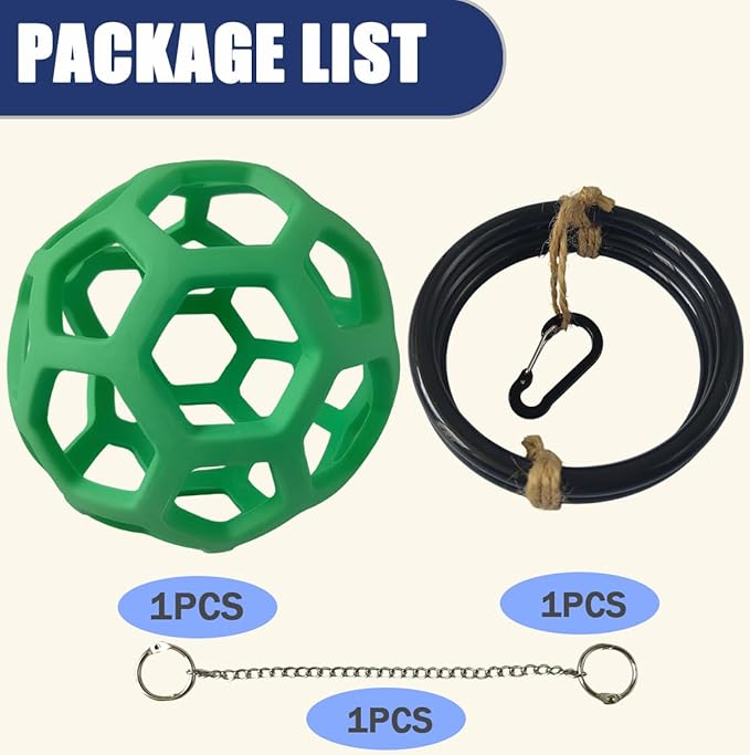 Snake Enrichment Toys Ball,Jungle Gym Ball and Enrichment Rings for Small Ball Python Corn Snakes,Reptiles Climbing Toy,Snake Exploring&Climbing Accessories