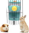 PODOO 24oz No Drip Bunny Water Feeder, Rabbit Water Dispenser, Hanging Automatic Pet Water Dispenser, Hanging Outside or Inside The Cage for Ferret Guinea Pig Rat Cat Puppy (Water)