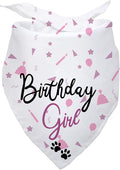 Dog Birthday Girl Happy Birthday Dog Bandana for Girls Pet Accessories for Pet Lovers Bandana for Puppy Girl Birthday