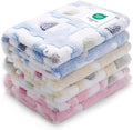 1 Pack 3 Blankets Super Soft Fluffy Premium Cute Elephant Pattern Pet Blanket Flannel Throw for Dog Puppy Cat Blue/Pink/Yellow Medium(30x20 inch)