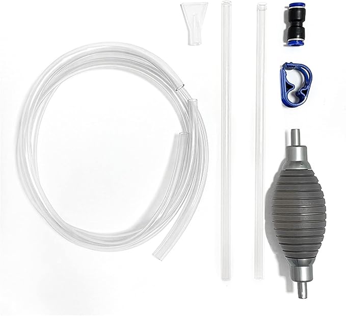 Yuly Aquarium Water Change Kit Fish for Tank Mini Siphon Gravels Vacuum Cleaner with Long Hose Small Tanks Maintenance Tool Gravel Cleaner for Aquarium