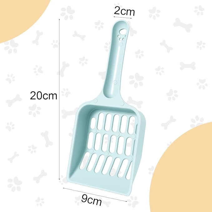 Cat Litter Scoop Litter Scooper Cat Scooper Deep Shovel Cat Litter Scoops Metal Cat Litter Scoop Sifting Shovel for Cat Litter Box