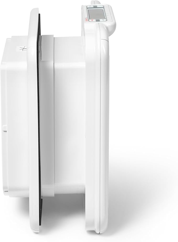 Cat Mate Elite Microchip Cat Flap with Digital Timer & LCD Display (355) - for Small to Average Sized Cats, Easy Installation in UPVC Doors, Glass, and Wood, White