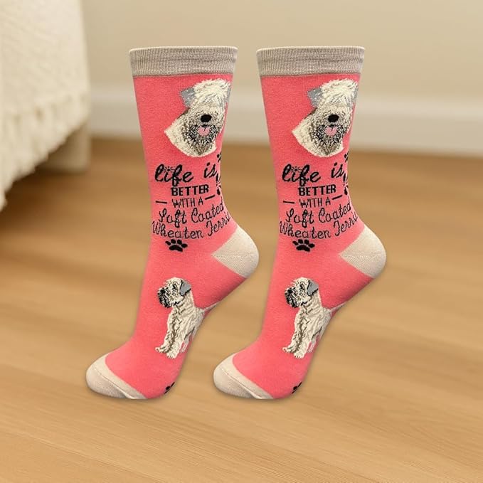E&S Pets Pet Lover Socks - Dog & Cat Socks - Unisex Novelty Gifts