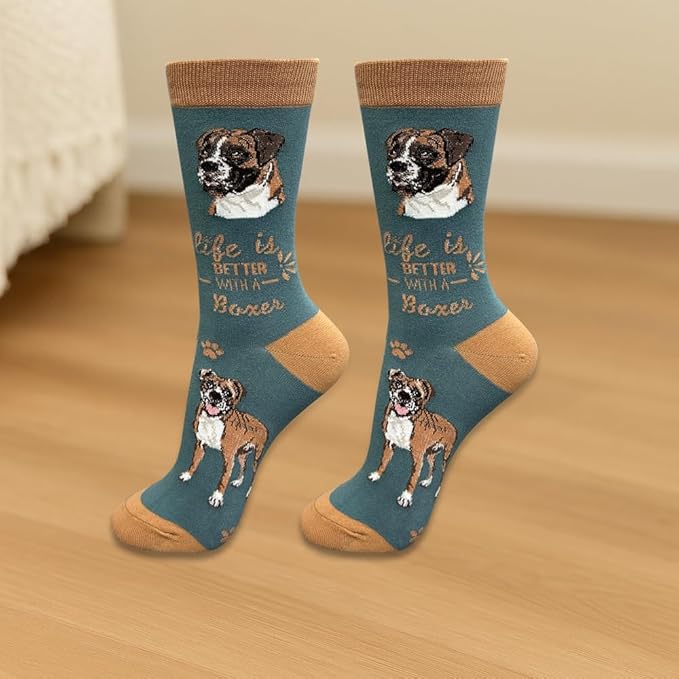 E&S Pets Pet Lover Socks - Dog & Cat Socks - Unisex Novelty Gifts
