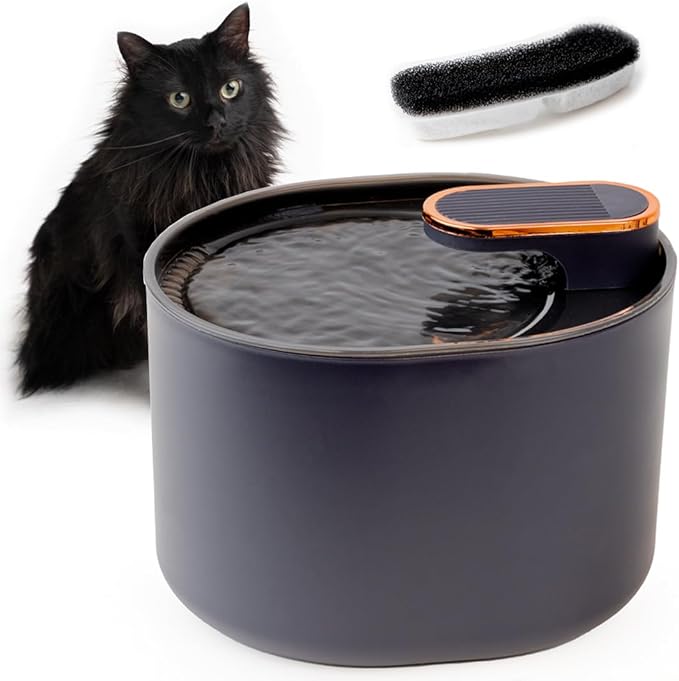 Tebon Cat Water Fountain – Automatic Pet Water Dispenser & Drinking Bowl – Versatile Cat Fountain for Cats – Automatic Pet Water Fountain