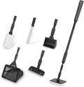 hygger 6-in-1 Aquarium Cleaning Tools, Multipurpose Fish Tank Cleaning Kit for 20-160 Gallon Tank with Telescopic Long Handle,6 Clean Heads