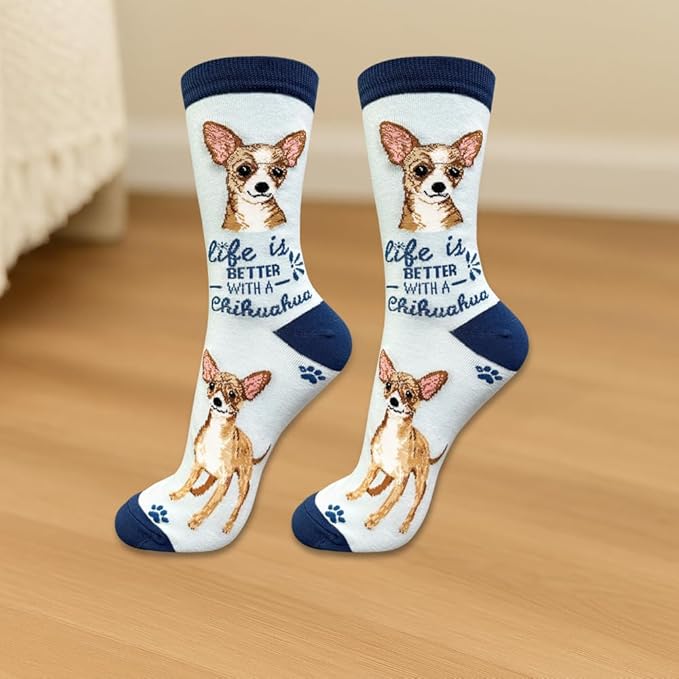 E&S Pets Pet Lover Socks - Dog & Cat Socks - Unisex Novelty Gifts