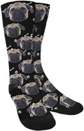 Custom Face Socks, Personalized Dog Lover Pet Photo Picture on Socks Unisex Athletic Crew Socks for Men Women