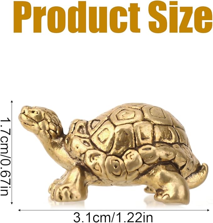 4pcs Mini Turtle Shape Copper Bath Disk Ornaments Decorations, Copper Bird Bath Purification Disc Decorative Birdbath Cleaner Universal Fit Outdoor Outside Birdbaths & Bowl Decor