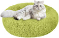 Nisrada Cat Beds for Indoor Cats,20 Inch Dog Bed for Small Melium Large Dogs, Washable-Round Pet Bed for Puppy and Kitten with Slip-Resistant Bottom