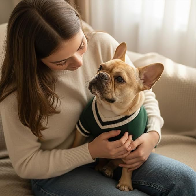 Personalized Dog Sweater Custom Pet Knit Outfit Warm Soft Puppy Apparel Comfortable Daily Wear Unique Design for Small Medium Large Pets
