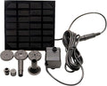 Hovico Solar Fountain - Panel Water Pump for Bird Bath Solar Panel Kit Outdoor Fountain for Outdoor Small Pond, Patio Garden and Fish Tank