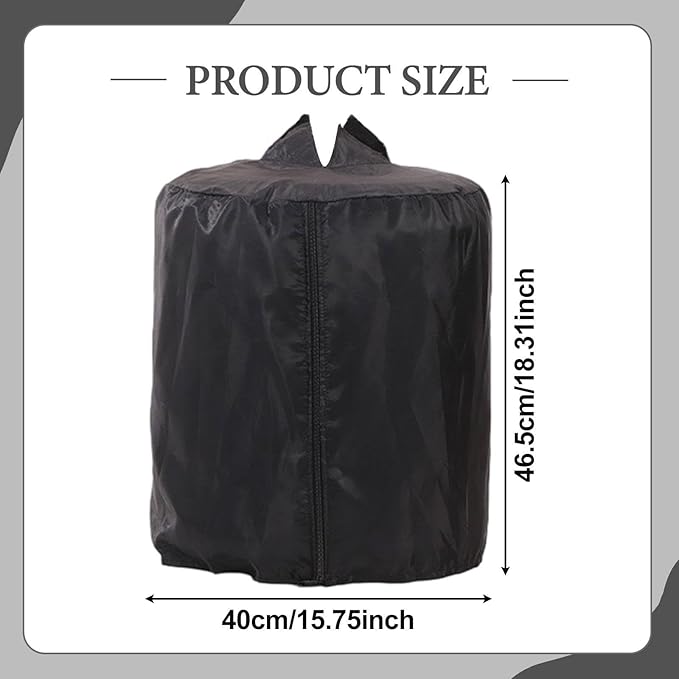 Bird Cage Cover Birdcage Cover Protector Washable Sunproof Dustproof Windproof for Lovebirds Parrot Budgies Home Use Indoor, 40cmx46.5cm