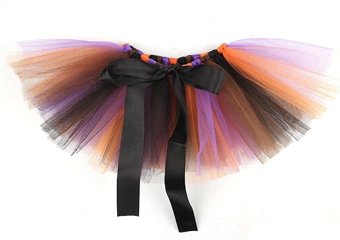 Lionheart glory Halloween Tutu Tulle for Dogs, Dog Costume Dress Ballerina Costume Skirt for Small Medium Large Dog Puppy Cats Pet Outfit Holiday Accessory Party