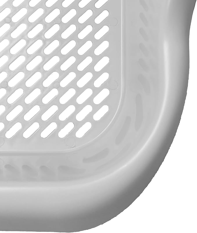 Mr Catman Wood & Pine Pellet Cat Sifting Litter Box Kitty Litter System, Sifter Pan & Extra-Large 7-Day Waste Storage Tray - Less Tracking, Easy Clean, Non-Stick, Odor Control, Anti-Leakage