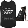 Apparelyn Custom Dog Shirt Design – Dog T-Shirt with Logo, Text or Image Print Custom Clothes for Dogs