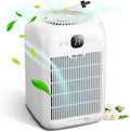 Air Purifiers for Home Bedroom Up to 908 Sq Ft, Air Purifiers with HEPA Filter Aromatherapy,Turbo Boost Button, Sleep Mode, White