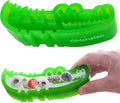 A refillable chew Toy for Small, Medium, and Large Dogs. A Three-in-one Indestructible chew Toy for Frozen Yogurt, Teething, and nibbling. Updated with a grooved Design.(Large)