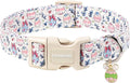 DOGWONG Cute Easter Egg Dog Collar, Adjustable Soft Egg Pet Collar for Small Medium Large Dogs,XS Visit The Elegant Little Tail Store