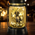 German Shorthaired Pointer Gifts for Women/Men, Pet Solar Lanterns German Shorthaired Pointer Lover Lantern Pet Loss Dog Memorial Lights Solar Garden Decoration for Yard,Patio,Torches Light Home Decor