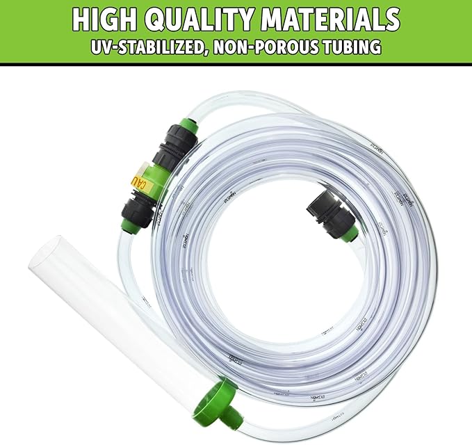 Python No Spill Clean and Fill Aquarium Maintenance System, Gravel Cleaner and Water Changer, 25 Foot