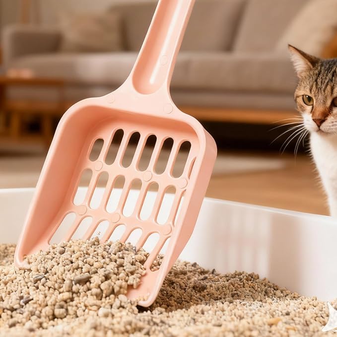 Cat Litter Scoop Litter Scooper Cat Scooper Deep Shovel Cat Litter Scoops Metal Cat Litter Scoop Sifting Shovel for Cat Litter Box