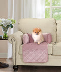 Brilliant Sunshine Premium Calming Dog Bed Mat, Silky Velvet, Removable Washable Cover, Cushion Protector and Couch Covers for Dogs, Pets, Cats, Small, Silver Pink