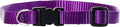 LupinePet Basics 1/2" Purple 10-16" Adjustable Collar for Small Dogs