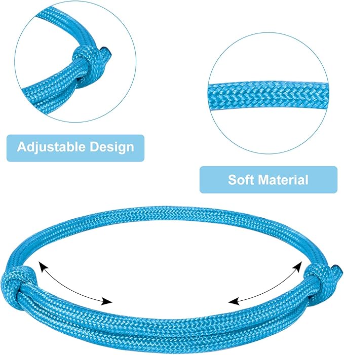 BOUMUSOE 16pcs Adjustable Puppy ID Bands - Multi Coloured Whelping Collars for Dog, Kitten & Newborn Pet