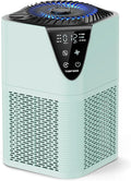 Air Purifiers for Home Large Room up to 1750 Sq Ft, H13 True HEPA Filter Air Purifiers for Bedroom, 25dB Quiet for Home,Bedroom,Office (Green)