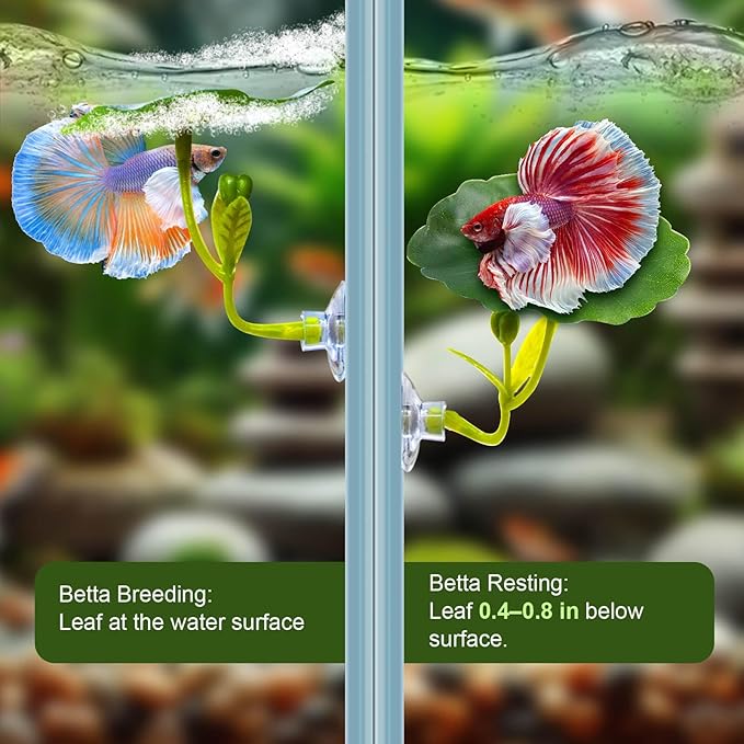 5PCS Betta Hammock & Fish Toys Set, Soft Aquarium Decor Plastic Plants that Won’t Damage Fishtail, Acrylic Tube Tunnel for Betta Fish Tank Decorations, Aquarium Hideout with Spare Suction Cups