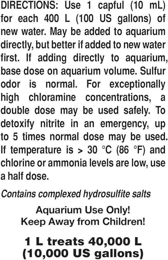 Seachem 437 Prime Fresh and Saltwater Conditioner - Chemical Remover and Detoxifier 1L