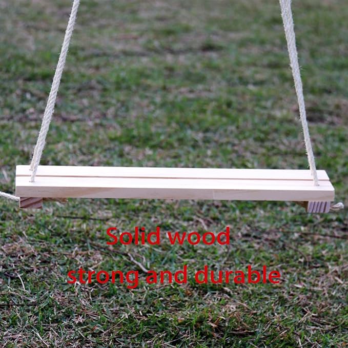 1 Pack Wooden Chicken Swing Toy, Rooster Swing for All Kinds of Birds, a Rooster Chicken, Even a Parrot