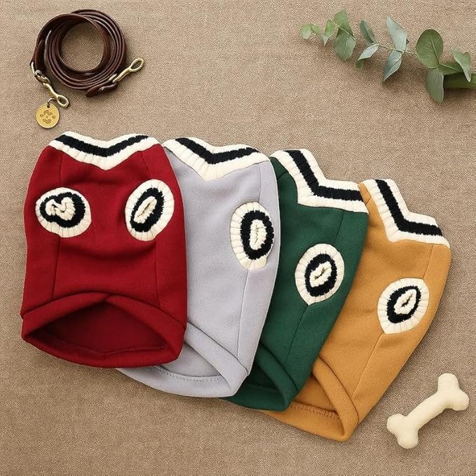 Personalized Dog Sweater Custom Pet Knit Outfit Warm Soft Puppy Apparel Comfortable Daily Wear Unique Design for Small Medium Large Pets