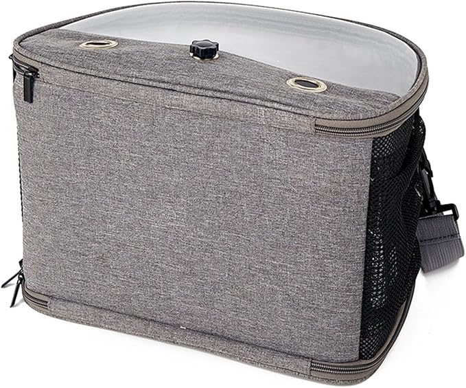 Travel Use Bird Carriers Bag Cage with Ventilation Holes and Perch for Avians Pet Ventilated Bird Transport Ventilated Small Pet Travel Carriers