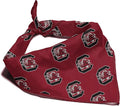 South Carolina Gamecocks Officially Licensed Bandana for Dogs and Cats | Fits Pets Great Gift Idea | Easy-to-Tie (Large, 28")