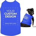 Apparelyn Custom Dog Shirt Design – Dog T-Shirt with Logo, Text or Image Print Custom Clothes for Dogs