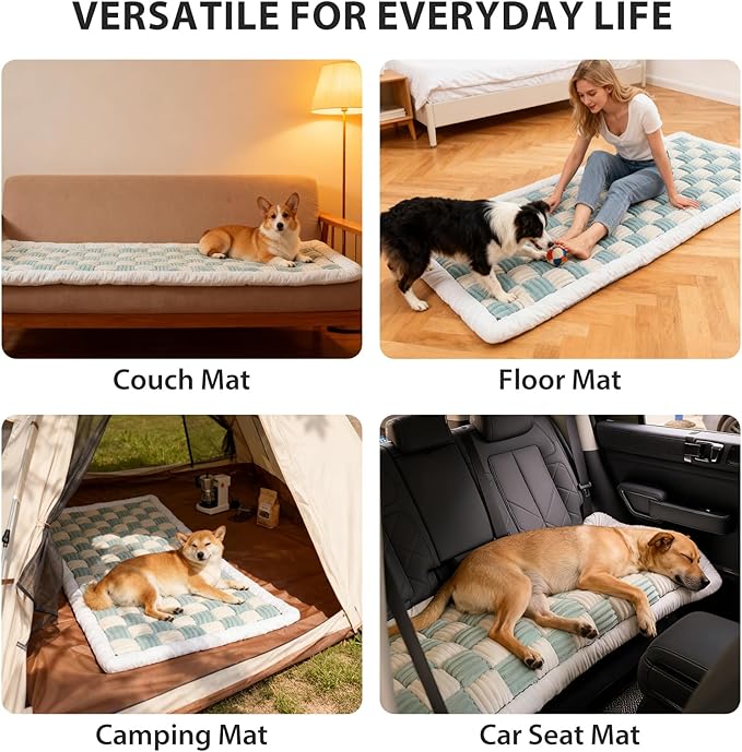 Dog Couch Cover Protector, Dog Couch Coves for Sofa, Couch Cushion for Dogs Washable, Pet Mat Bed Couch Covers for Large Dogs