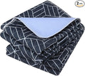 OUTCREATOR® Washable Bed Pads 34" x 36" (Pack of 2), Incontinence Mattress Protector, Anti-Slip Waterproof Underpads for Adults Kids Elderly Pets, Absorbency & Reusable Bedwetting Pads (Navy Blue)