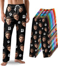 Custom Pajama Pants with Face customized PJ Pants Christmas Valentine gifts for Men Women