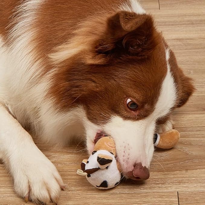Pet Chew Toy Puppy Molar Animal Shape Bite Resistant Toy Dog Training Plush Toy, Supplies Chew Toys for Small Medium Large Dog Easy to Use, Pet Supplies
