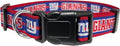 Pets First NFL New York Giants Licensed PET COLLAR, Small - Heavy-Duty, Strong, and Durable Dog Collar. Available in 31 Football Teams and 4 Sizes