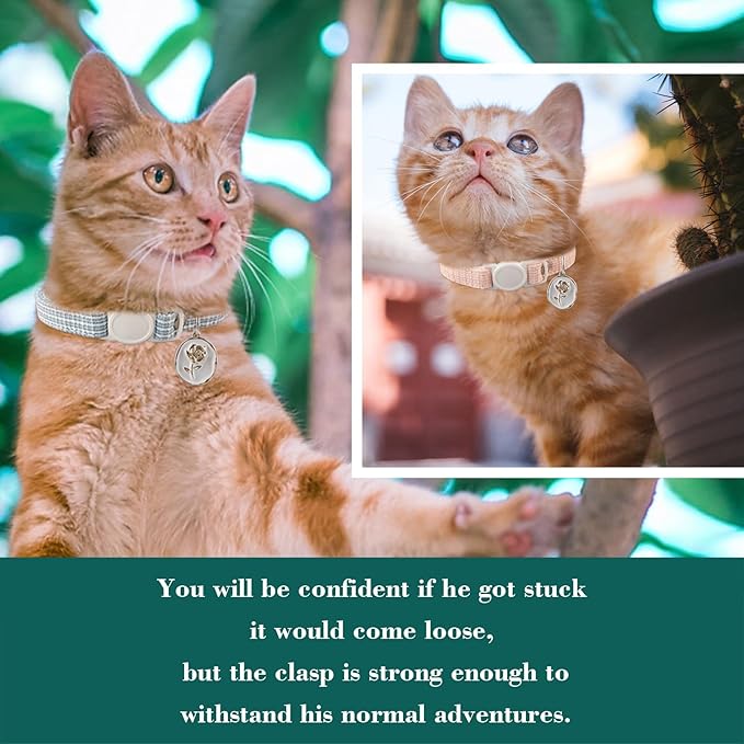 Yizepet Cat Collars, Breakaway Kitten Collar, Cute Kitty Collar, Pet Supplies Accessories