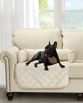 Brilliant Sunshine Premium Calming Dog Bed Mat, Silky Velvet, Removable Washable Cover, Cushion Protector and Couch Covers for Dogs, Pets, Cats, Medium, Beige Natural