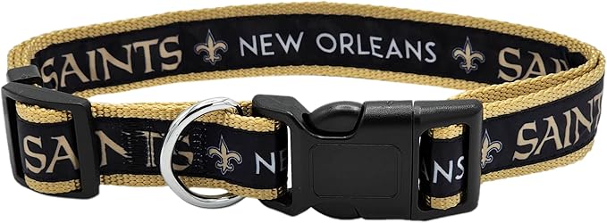 New & Improved Pets First NFL Licensed PET Collar- Heavy-Duty, Strong, and Durable New Dog Collar. Available in 32 Football Teams and 4 Sizes