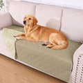 hyha Waterproof Dog Bed Blanket, Soft Pet Blankets, Waterproof Couch Cover for Dogs, Reversible Sofa Covers Washable for Furniture (40x80 Inch, Taupe/Beige)
