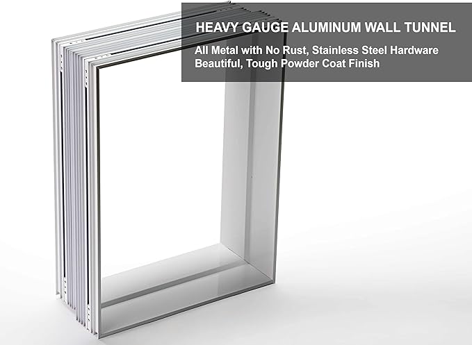 Power Pet Automatic Electronic Pet Door by High Tech Pet - Pet Operated Dog Door, High Security, Air Tight, for Large-Sized Dogs 30-100 lbs. (12 1/4" x 16" Pet Opening), Easy Door Install - PX-2W